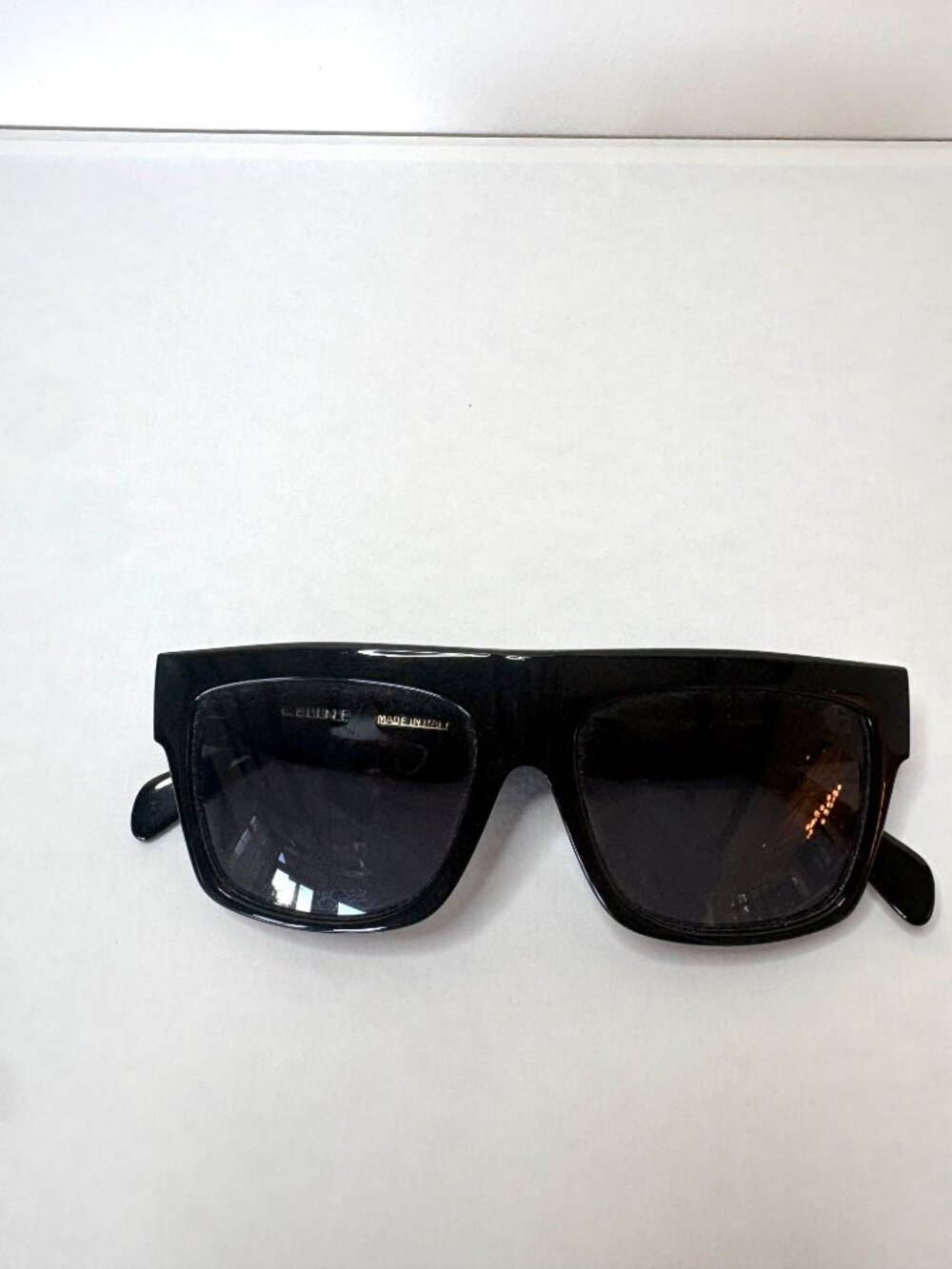 Celine, Acetate Rectangular Sunglasses - Picture 4 of 14